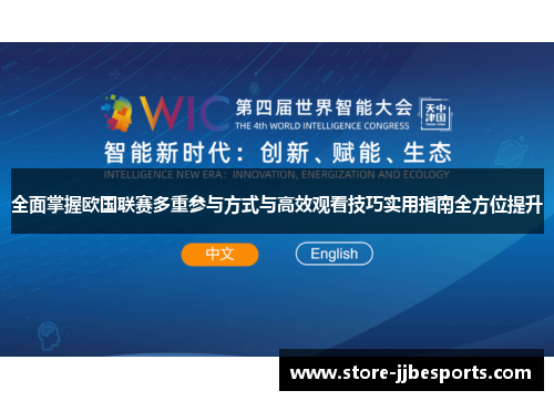 全面掌握欧国联赛多重参与方式与高效观看技巧实用指南全方位提升
